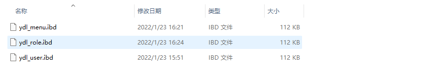 表空间文件
