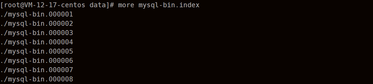 mysql-bin.index